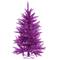 2ft. Pre-Lit Purple Artificial Christmas Tree, Purple LED Lights